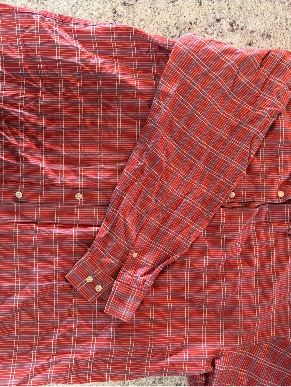 Tommy Bahama Red Plaid Button-Down Shirt
